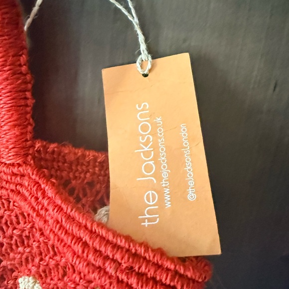 NWT The Jacksons handmade La Dolce Vita Tote - Picture 6 of 8